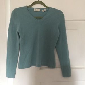 Neiman Marcus cashmere sweater- petite small.